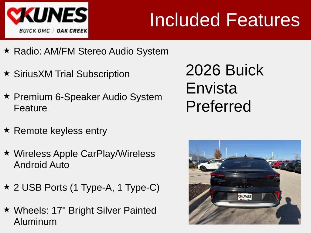 New 2026 Buick Envista Preferred SUV