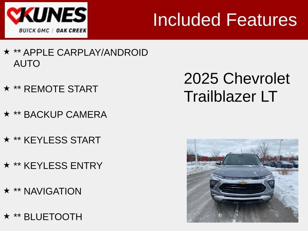 Used 2025 Chevrolet Trailblazer LT SUV