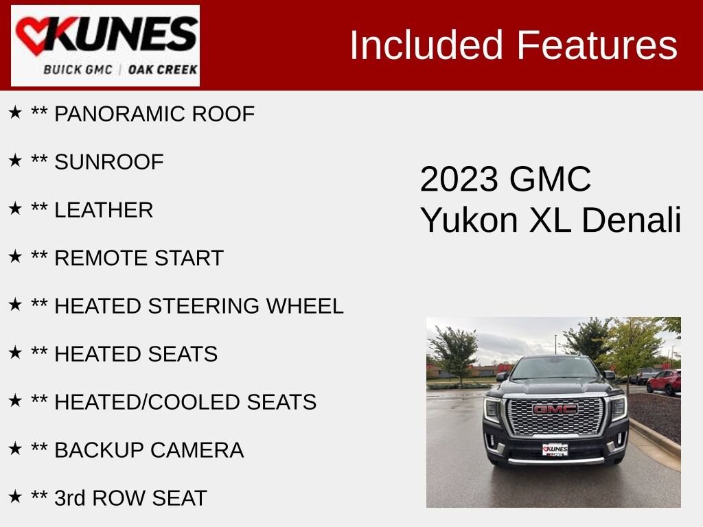 Used 2023 GMC Yukon XL Denali SUV