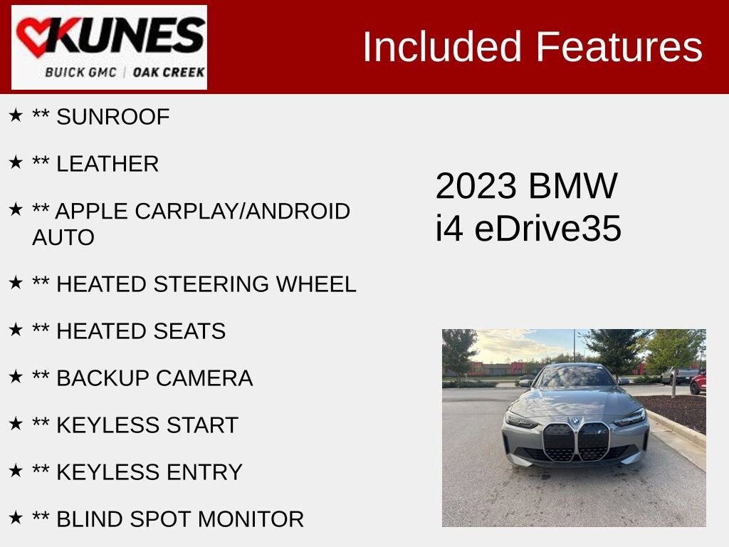 Used 2023 BMW i4 eDrive35 Gran Coupe