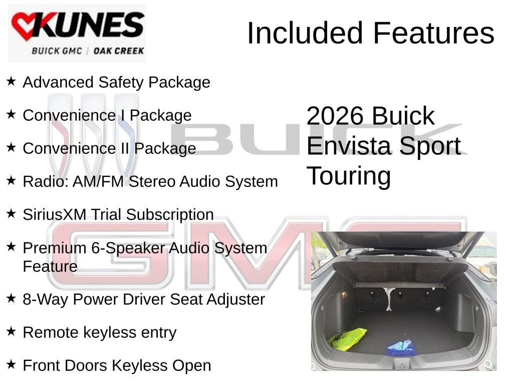 New 2026 Buick Envista Sport Touring SUV