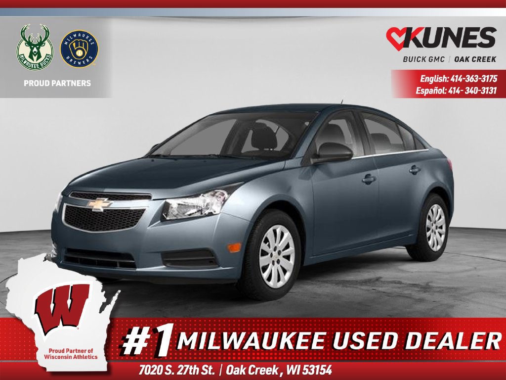 Used 2013 Chevrolet Cruze 2LT with VIN 1G1PE5SBXD7280382 for sale in Oak Creek, WI