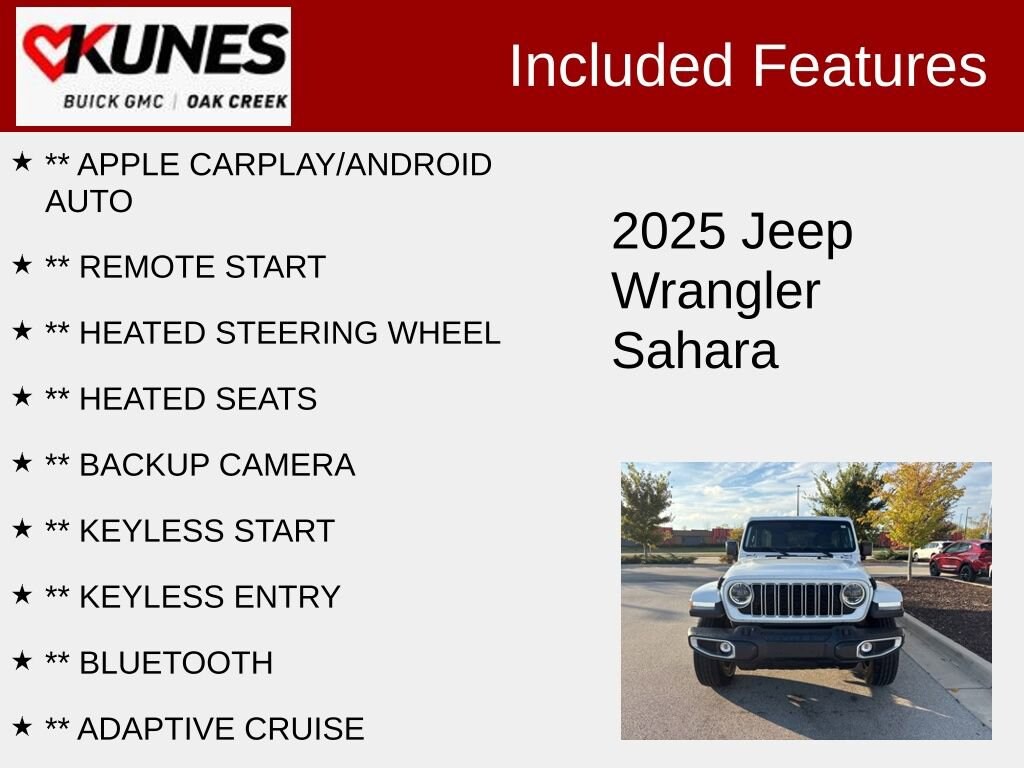 Used 2025 Jeep Wrangler Sahara SUV