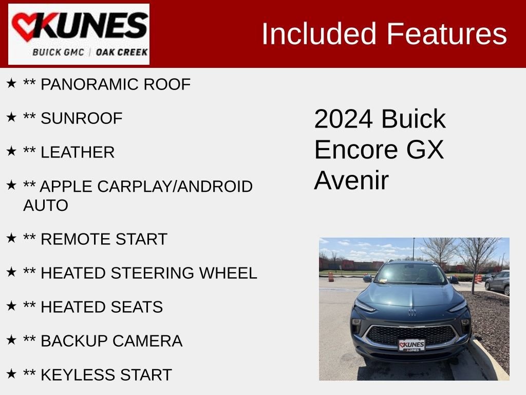 Used 2024 Buick Encore GX Avenir SUV