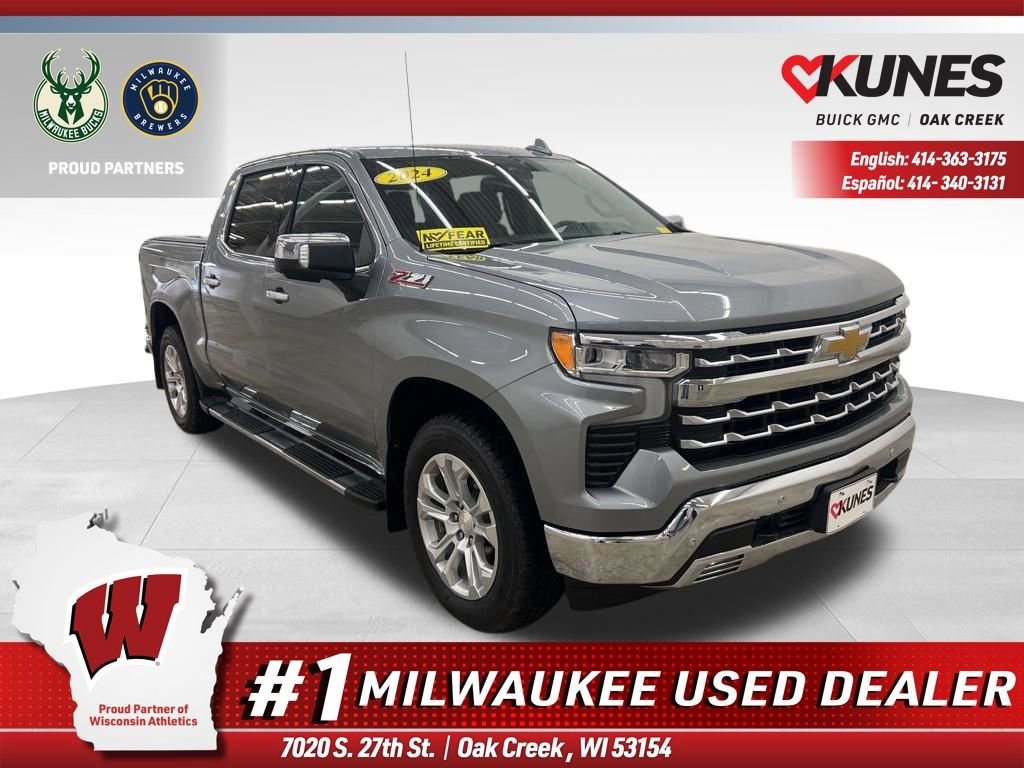 Used 2024 Chevrolet Silverado 1500 LTZ Truck Crew Cab