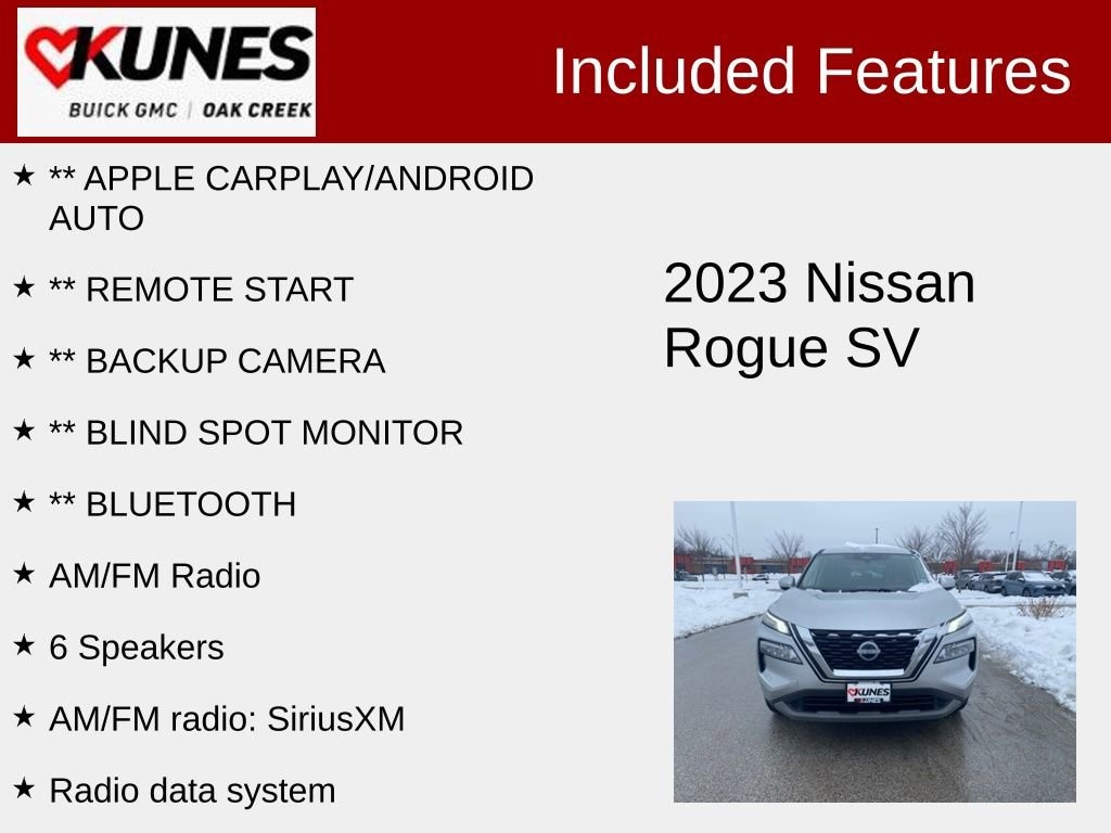 Used 2023 Nissan Rogue SV SUV