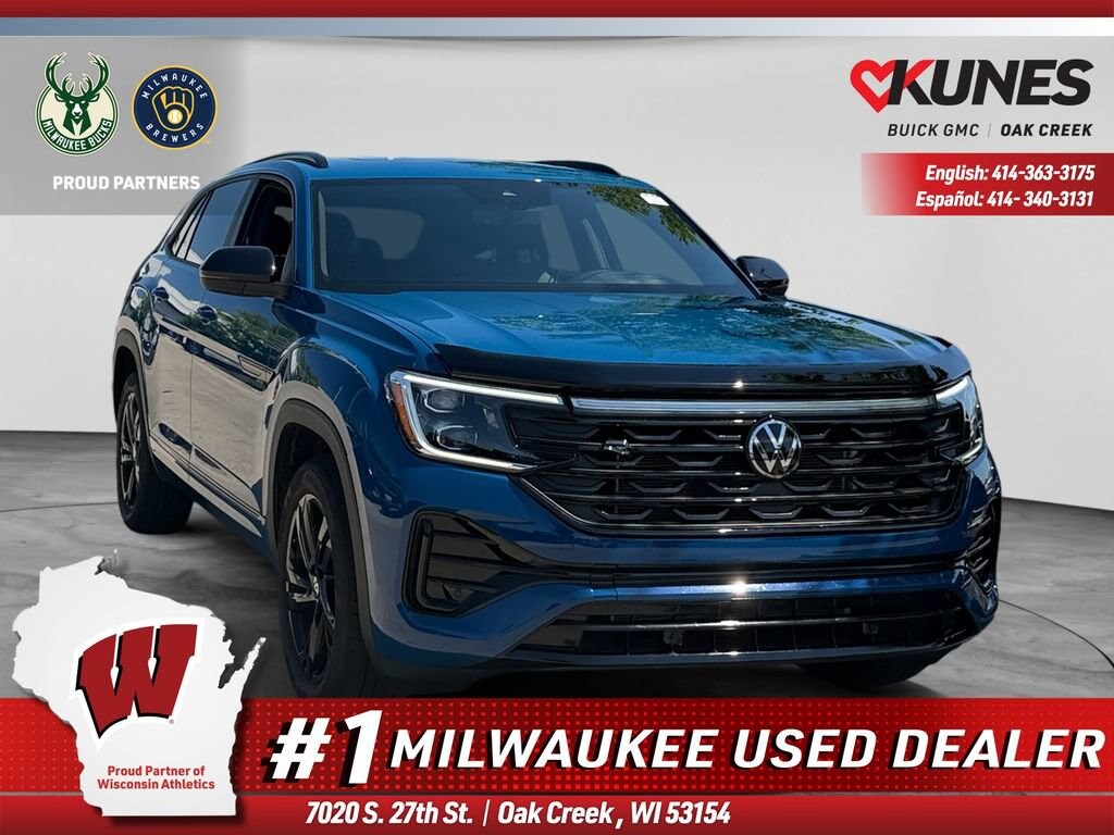 Used 2025 Volkswagen Atlas Cross Sport 2.0T SEL R-Line Black SUV