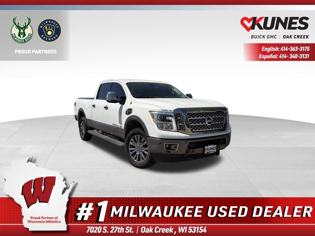 2017 Nissan Titan XD Platinum Reserve Diesel Crew Cab 4x4 SWB's photo