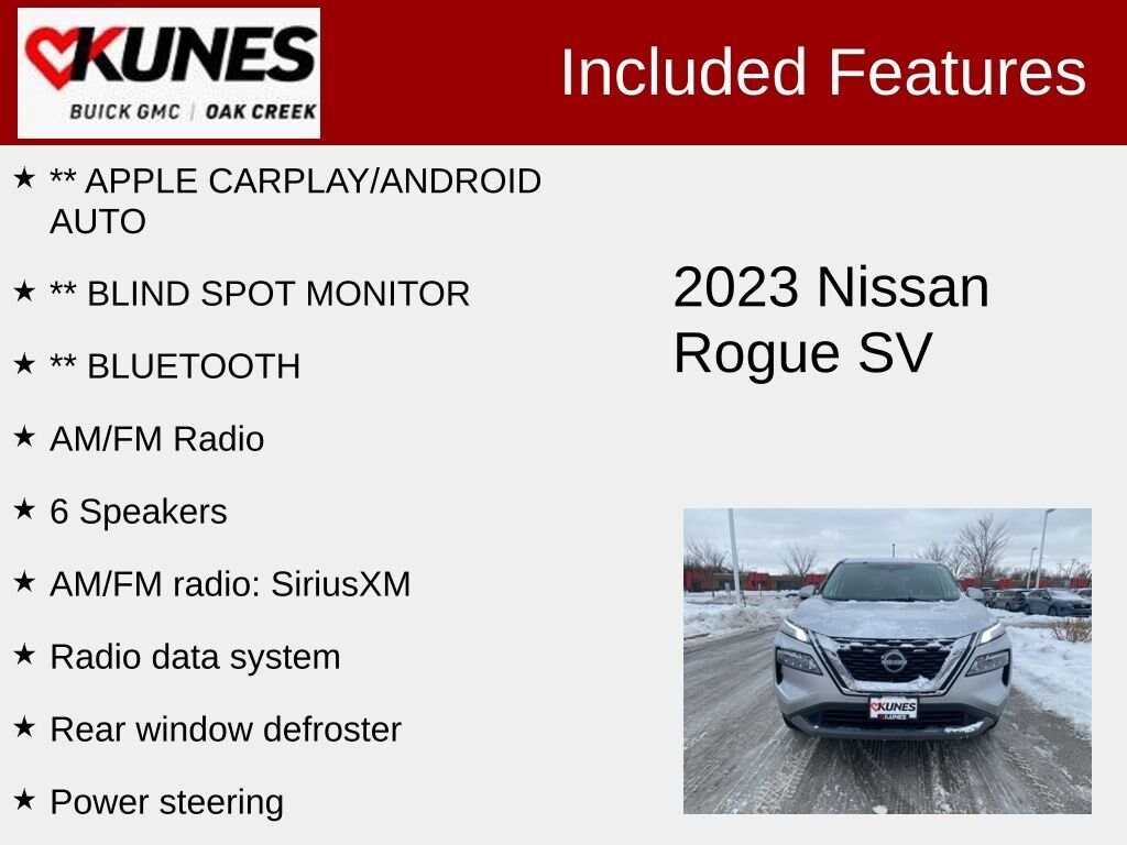 Used 2023 Nissan Rogue SV SUV