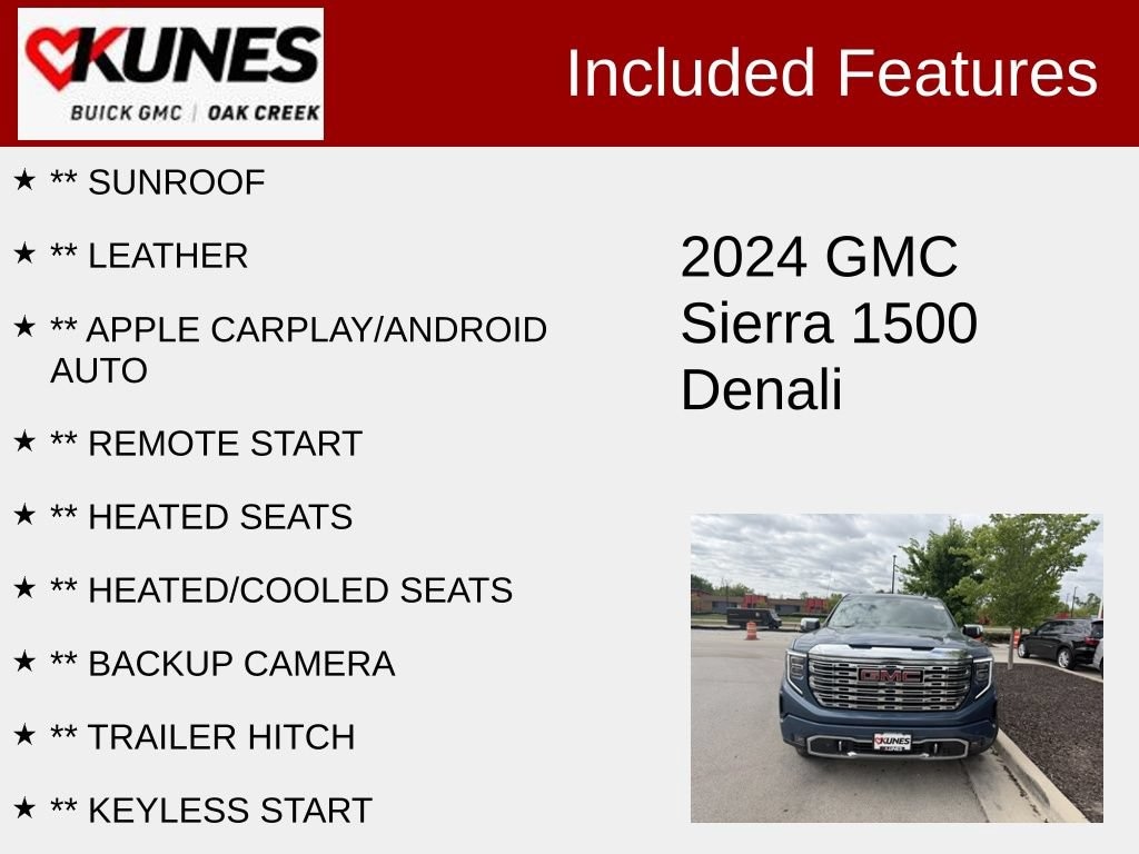 Used 2024 GMC Sierra 1500 Denali Truck Crew Cab