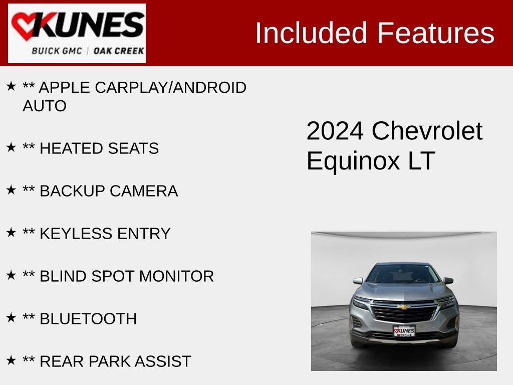 Used 2024 Chevrolet Equinox LT w/1LT SUV
