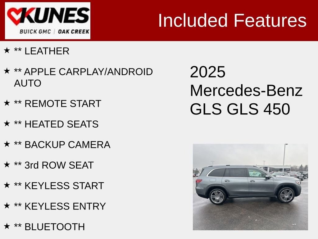 Used 2025 Mercedes-Benz GLS 450 4MATIC SUV