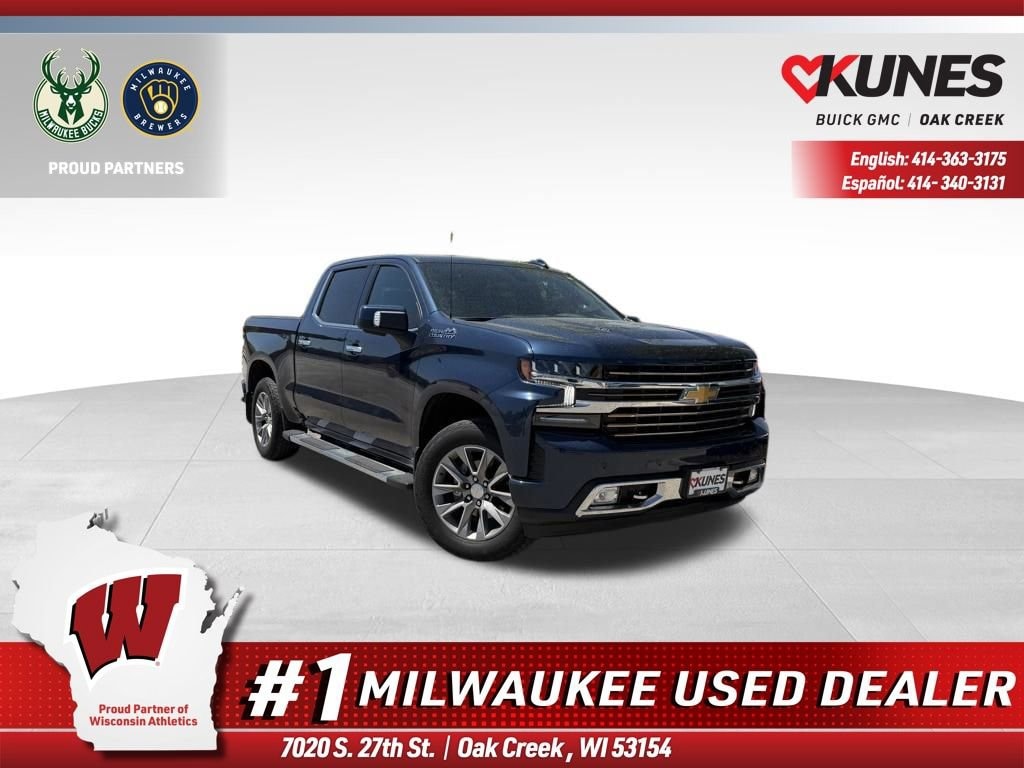 Used 2021 Chevrolet Silverado 1500 High Country Truck Crew Cab