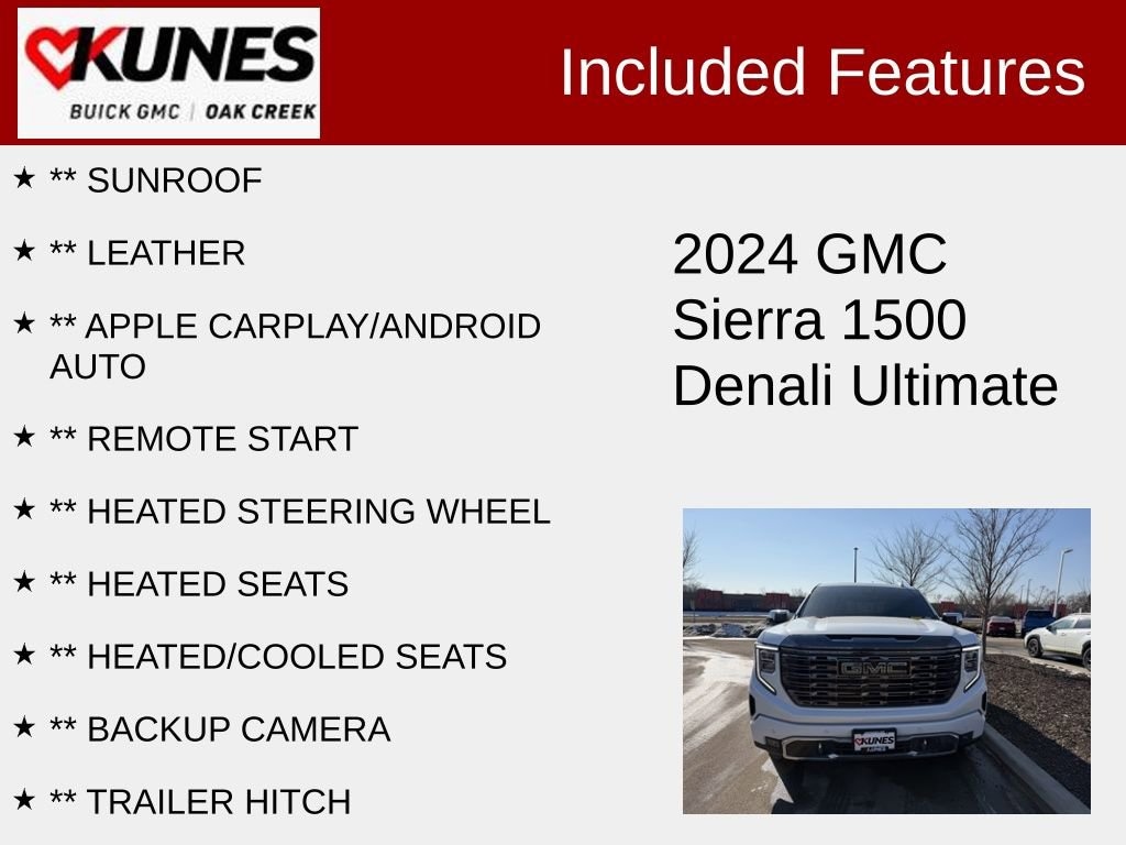 Used 2024 GMC Sierra 1500 Denali Ultimate Truck Crew Cab