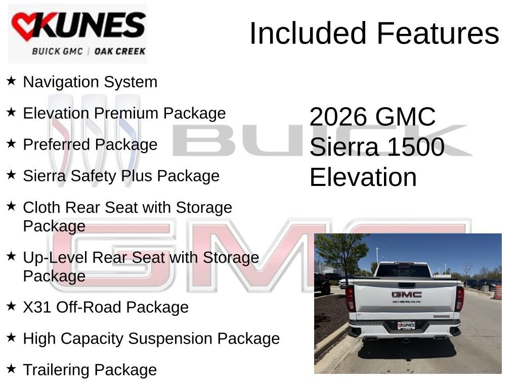 2026 GMC Sierra 1500 Elevation - Photo 2