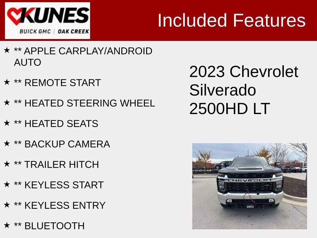 Used 2023 Chevrolet Silverado 2500 HD LT Truck Crew Cab