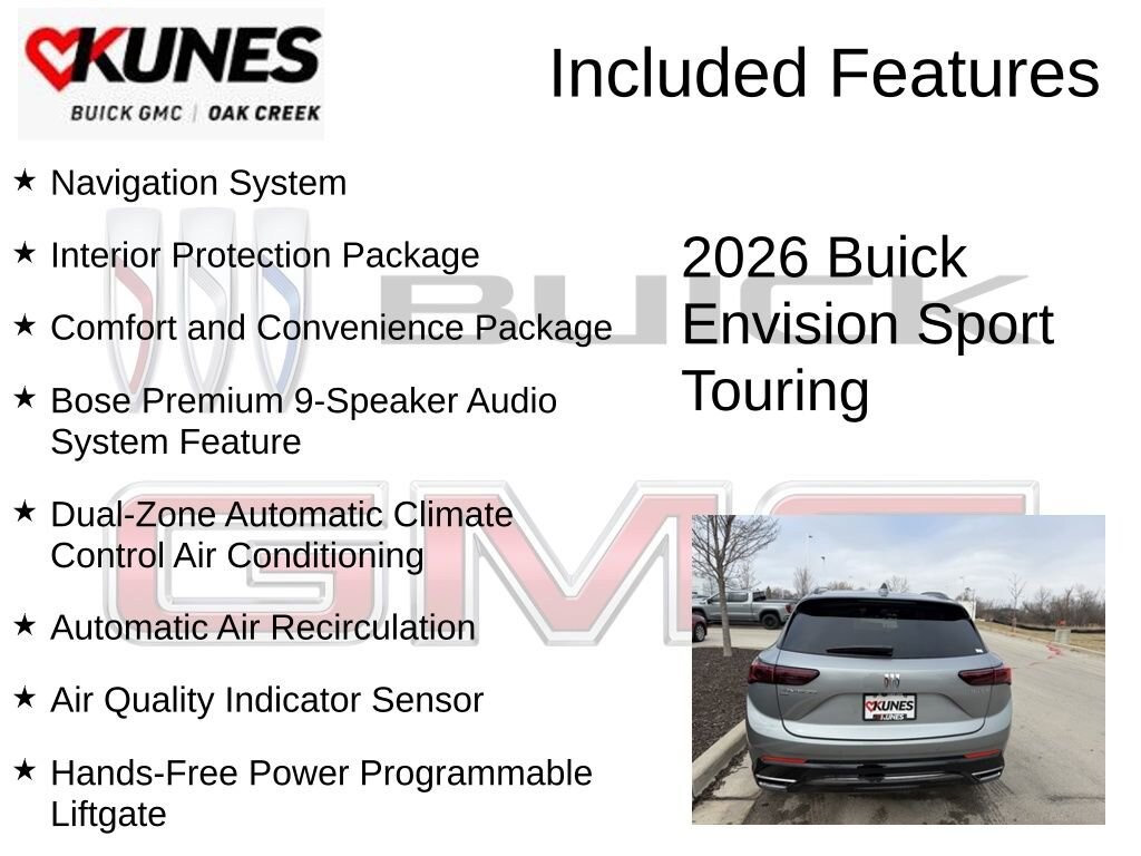 New 2026 Buick Envision Sport Touring SUV