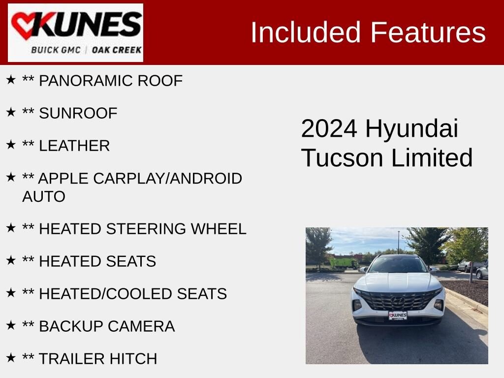 Used 2024 Hyundai Tucson Limited SUV