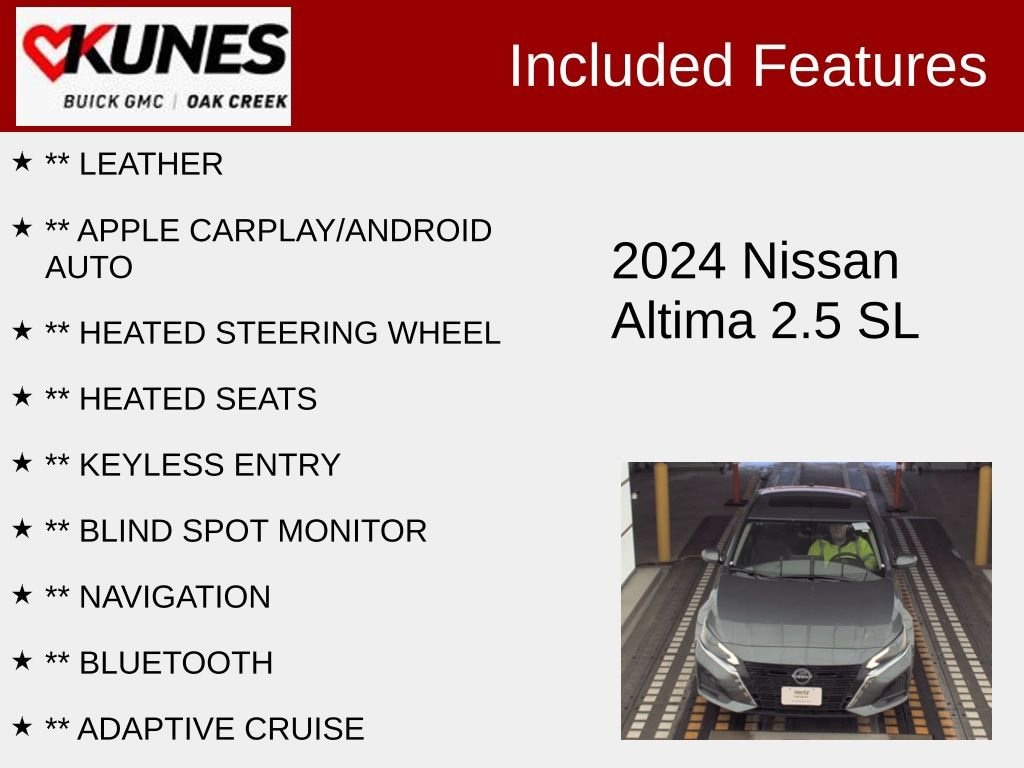 Used 2024 Nissan Altima 2.5 SL Sedan