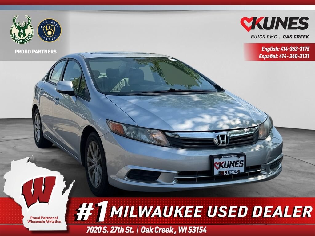Used 2012 Honda Civic EX-L Sedan