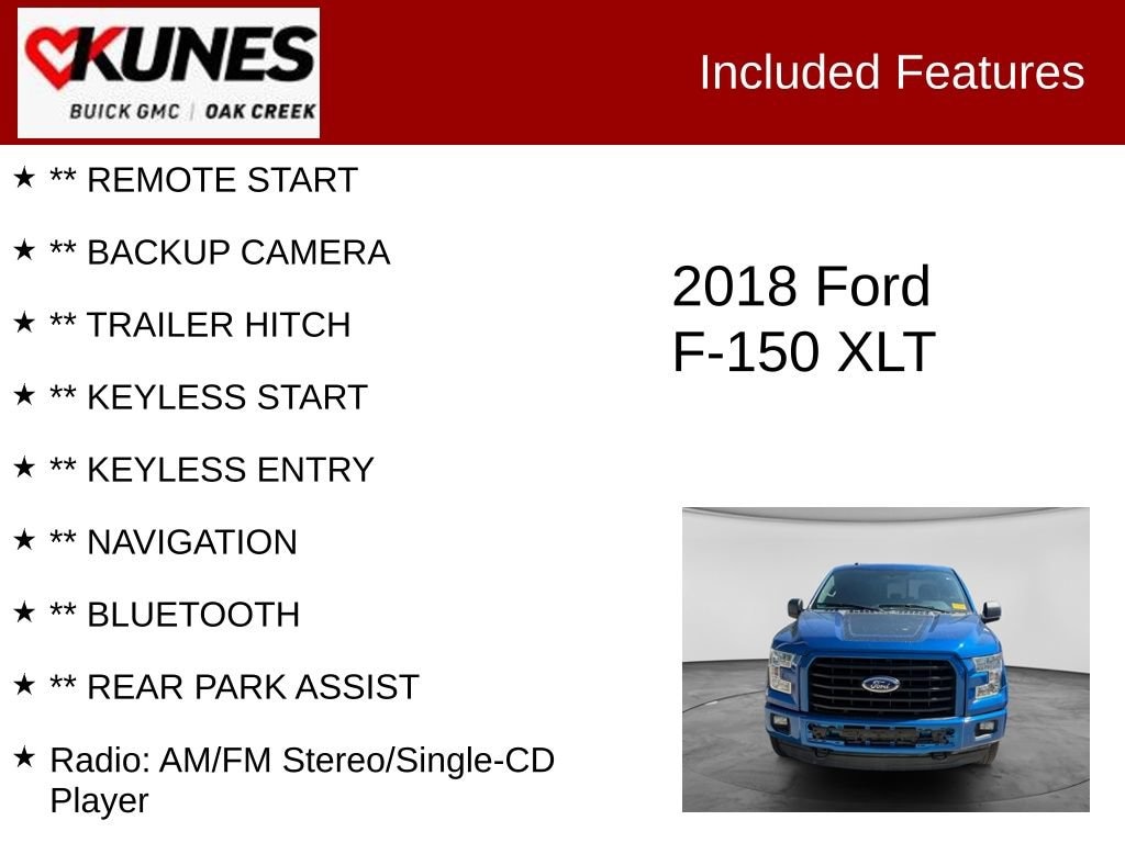 Used 2018 Ford F-150 Truck SuperCab Styleside