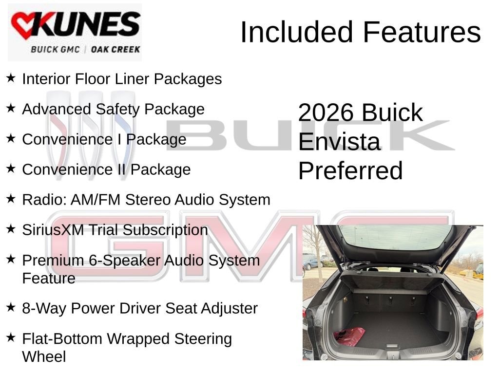 New 2026 Buick Envista Preferred SUV