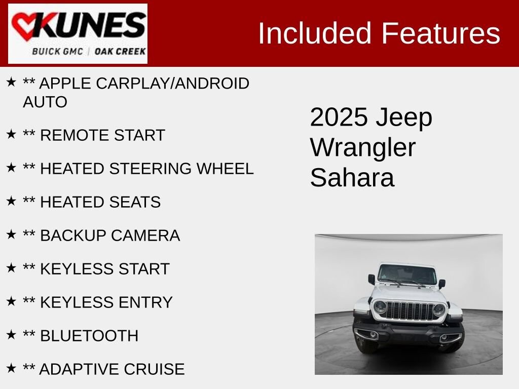 Used 2025 Jeep Wrangler Sahara SUV