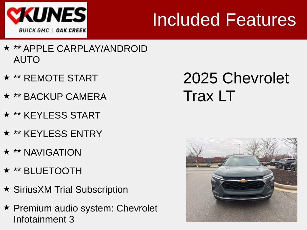 Used 2025 Chevrolet Trax LT SUV