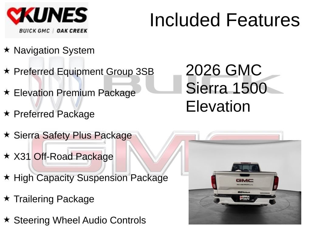 2026 GMC Sierra 1500 Elevation - Photo 2