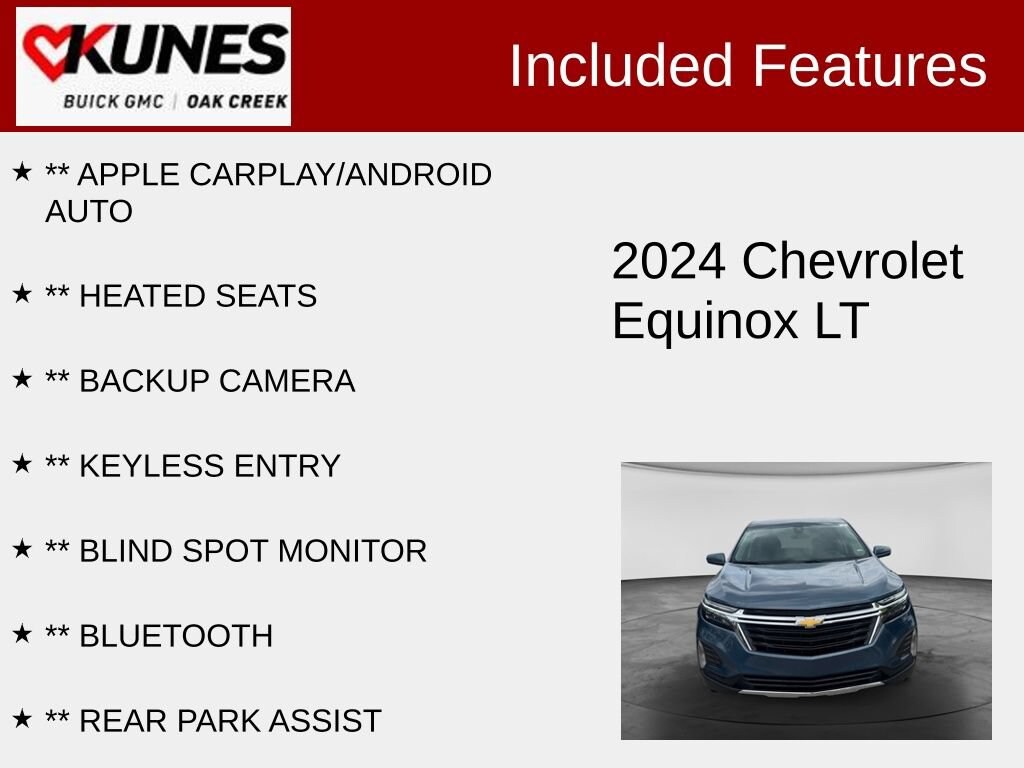 Used 2024 Chevrolet Equinox LT w/1LT SUV