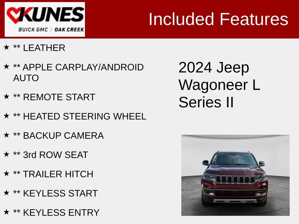 Used 2024 Jeep Wagoneer L Series II SUV