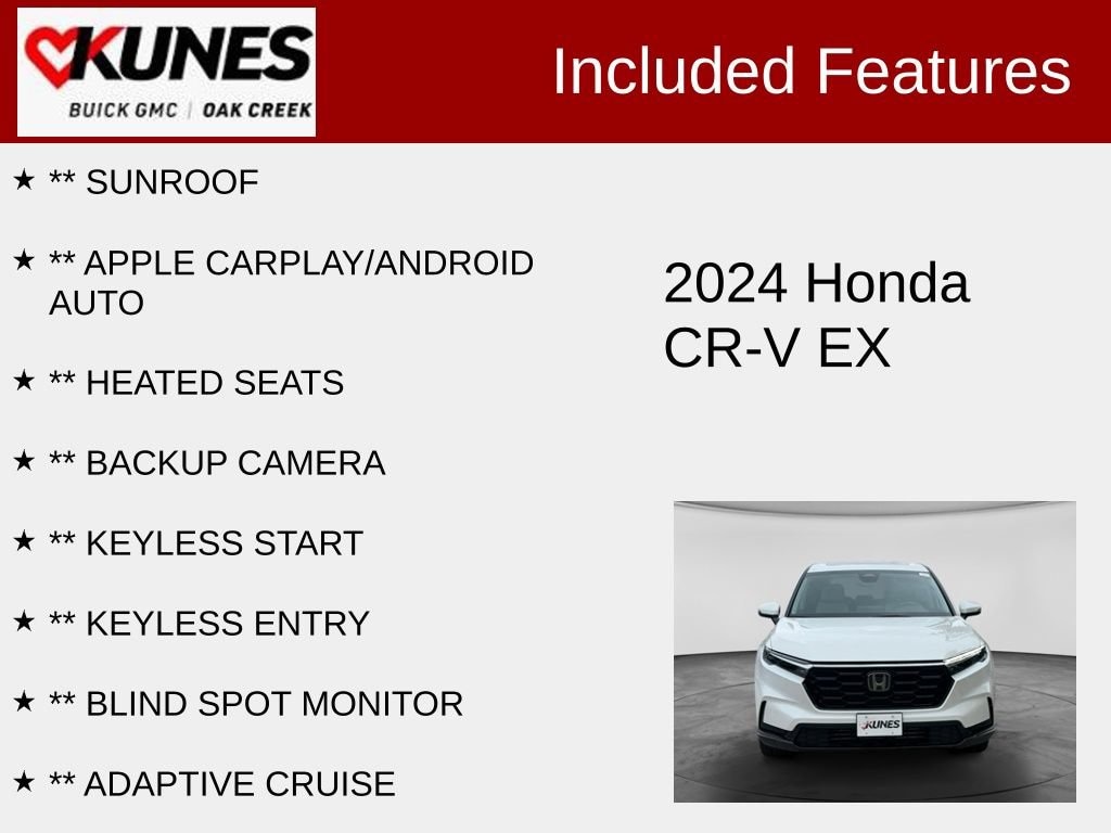 Used 2024 Honda CR-V EX SUV