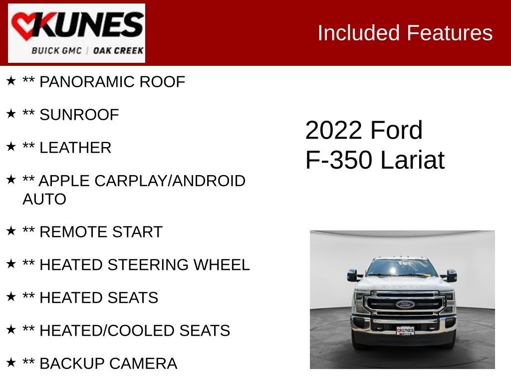 Used 2022 Ford F-350 Truck Crew Cab