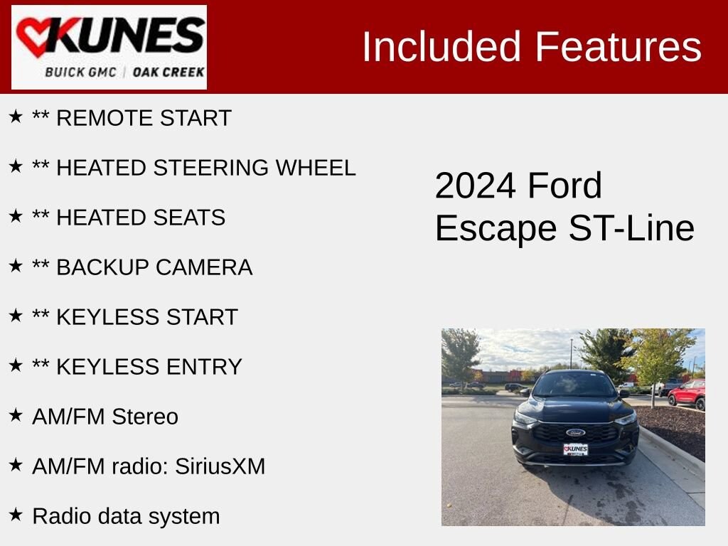 Used 2024 Ford Escape ST-Line SUV