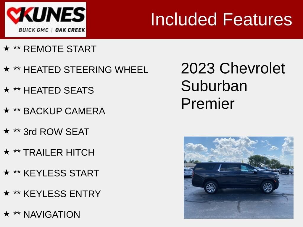 Used 2023 Chevrolet Suburban Premier SUV