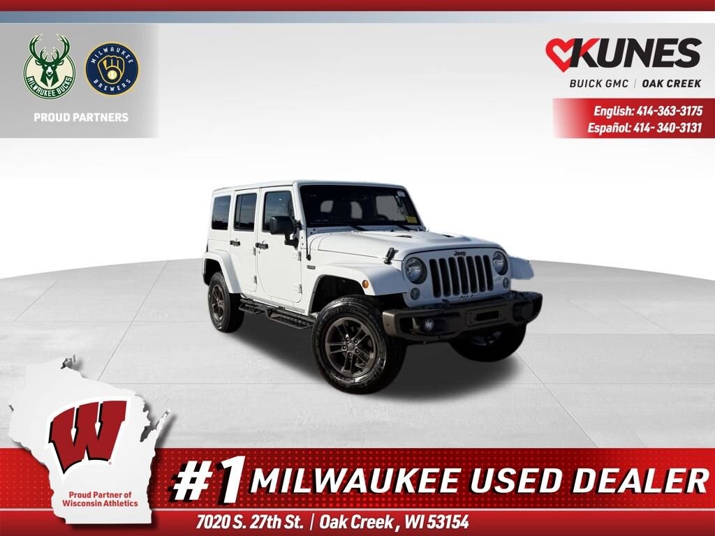 Used 2016 Jeep Wrangler JK Unlimited Sahara 4x4 SUV