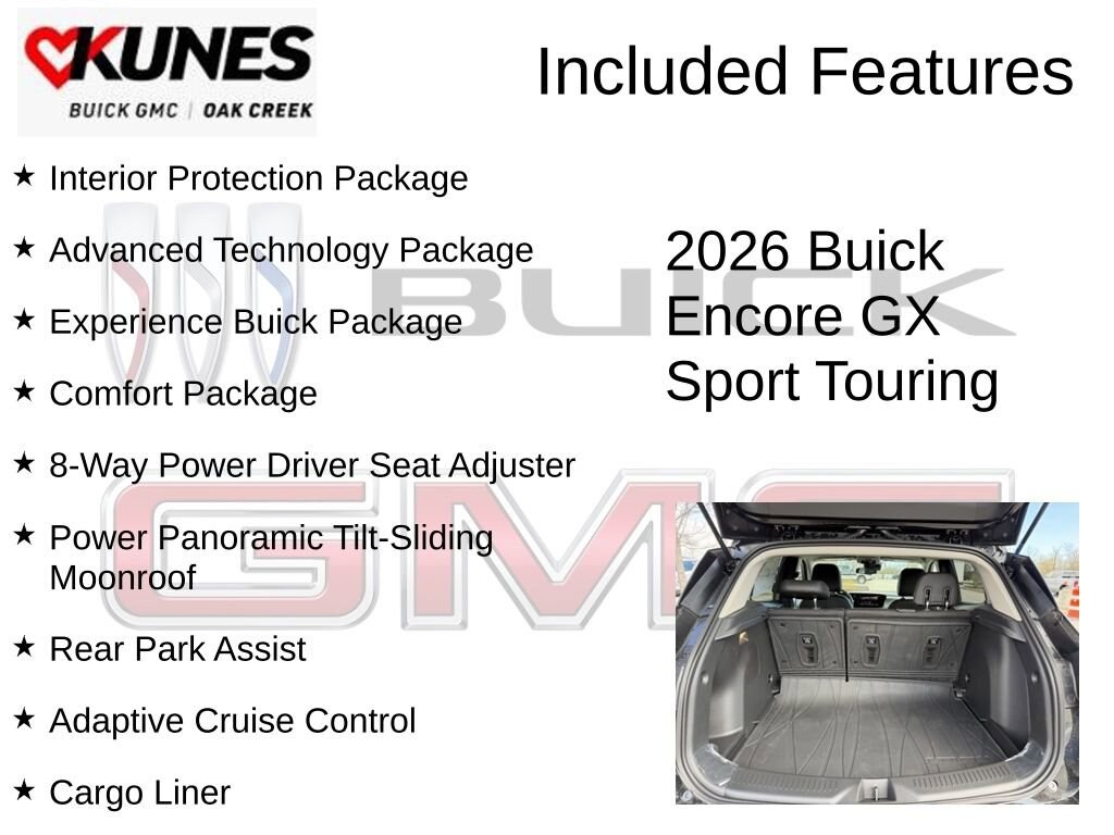 New 2026 Buick Encore GX Sport Touring SUV