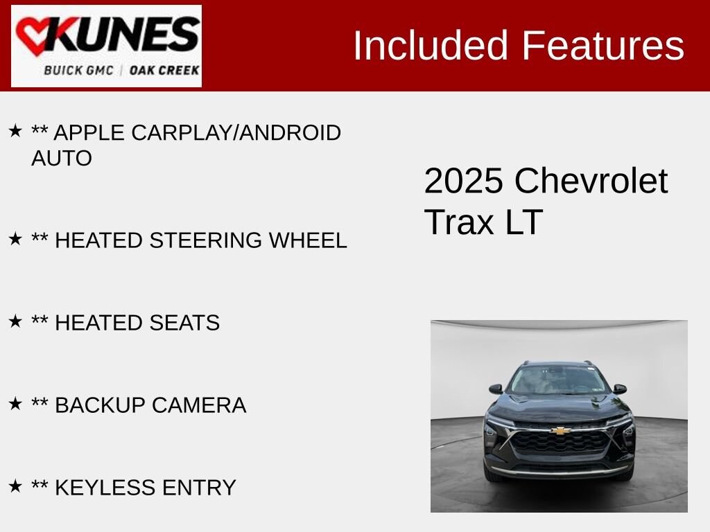 Used 2025 Chevrolet Trax LT SUV