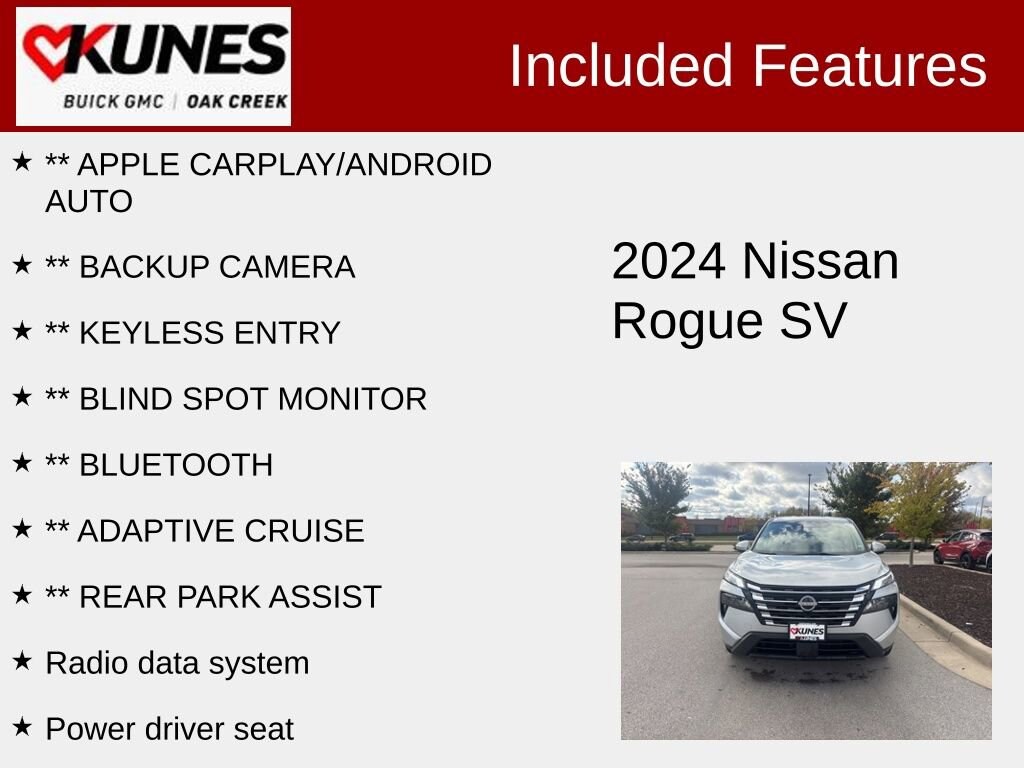 Used 2024 Nissan Rogue SV SUV