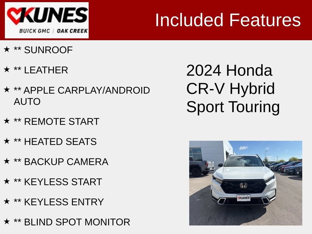 Used 2024 Honda CR-V Hybrid Sport Touring SUV