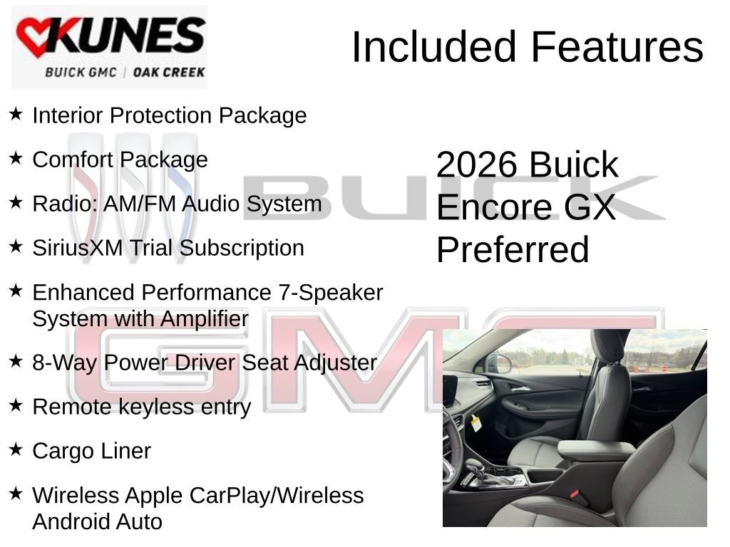 New 2026 Buick Encore GX Preferred SUV