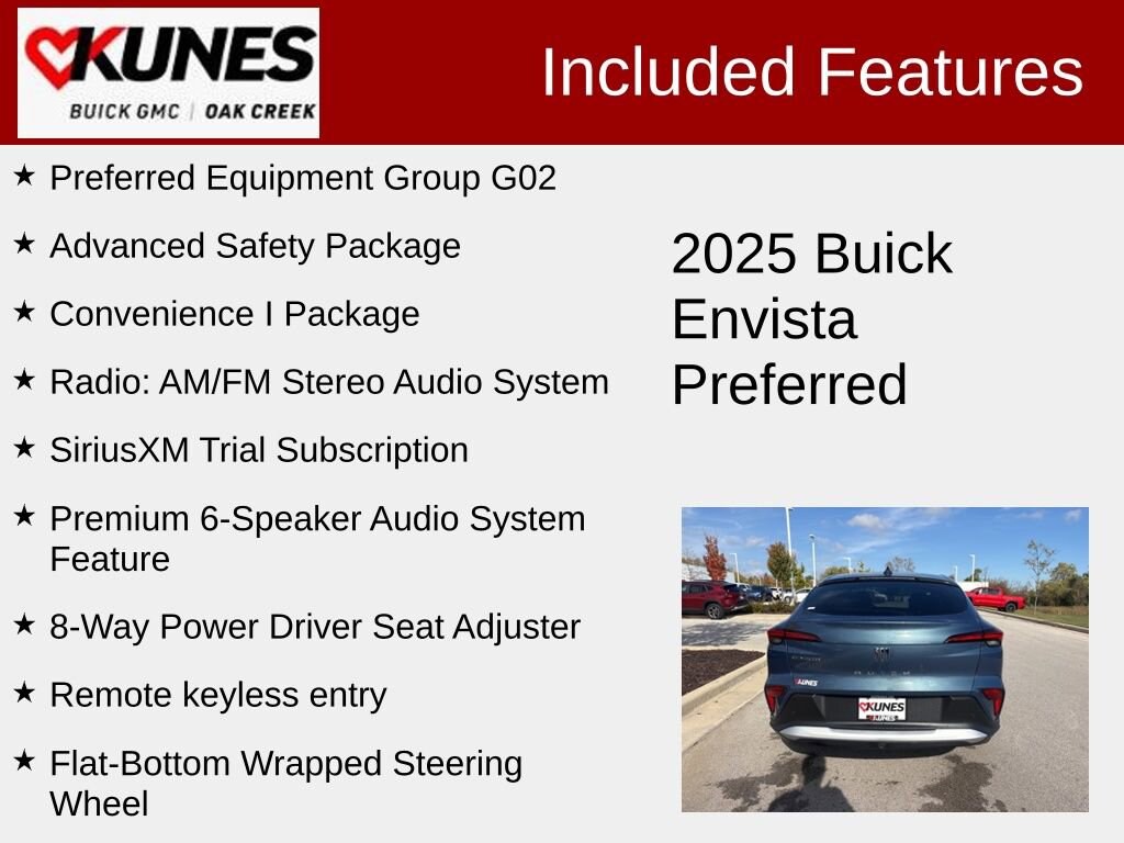 New 2025 Buick Envista Preferred SUV