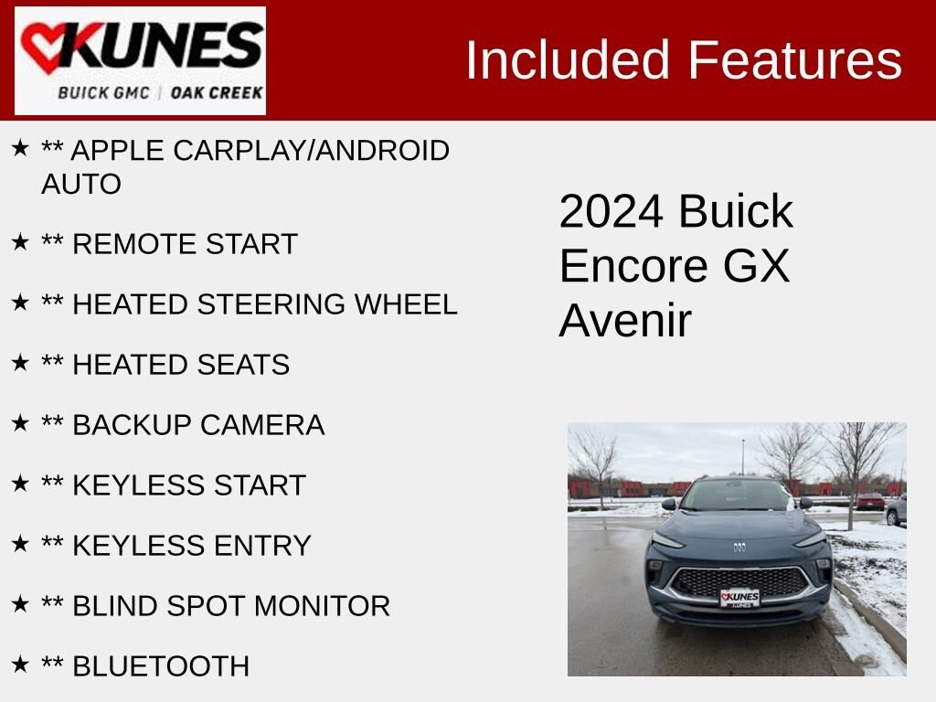 Used 2024 Buick Encore GX Avenir SUV
