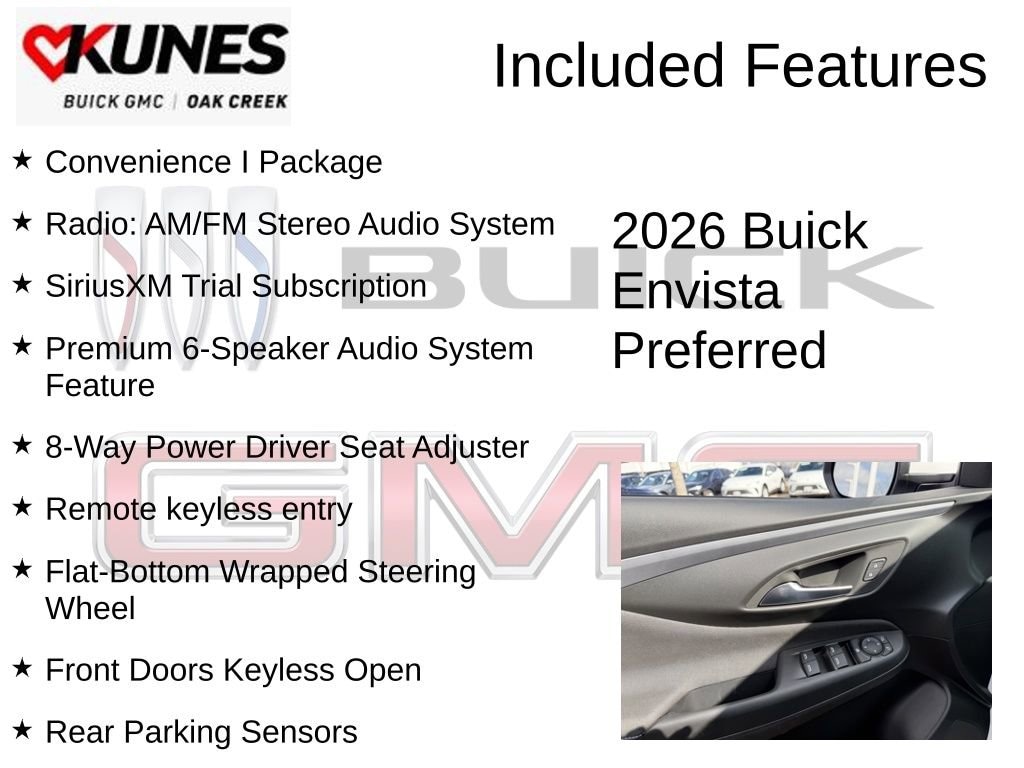 New 2026 Buick Envista Preferred SUV