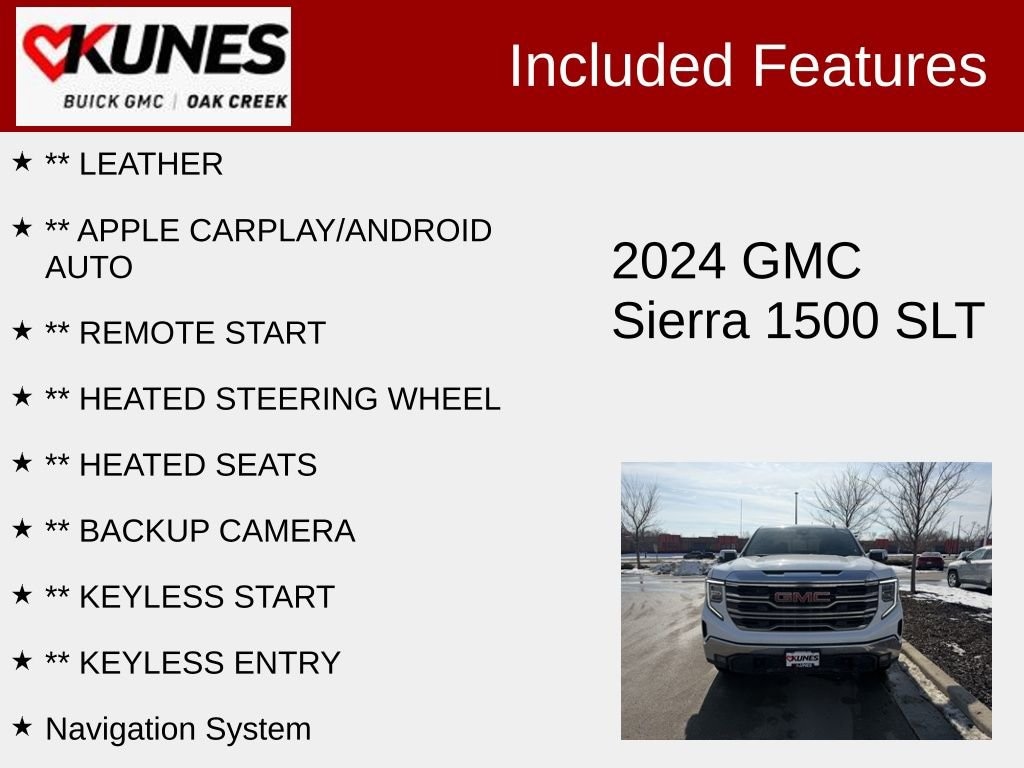 Used 2024 GMC Sierra 1500 SLT Truck Crew Cab