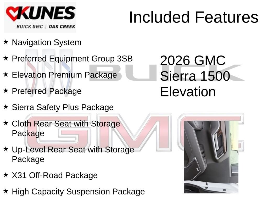 2026 GMC Sierra 1500 Elevation - Photo 2