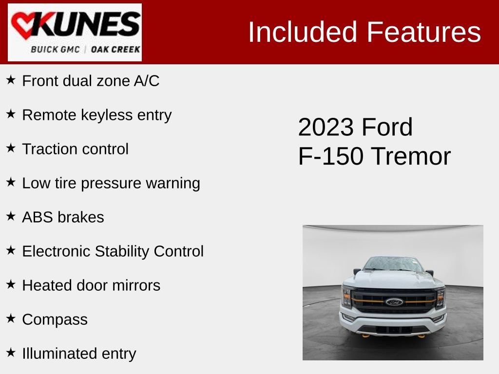 Used 2023 Ford F-150 Truck SuperCrew Cab