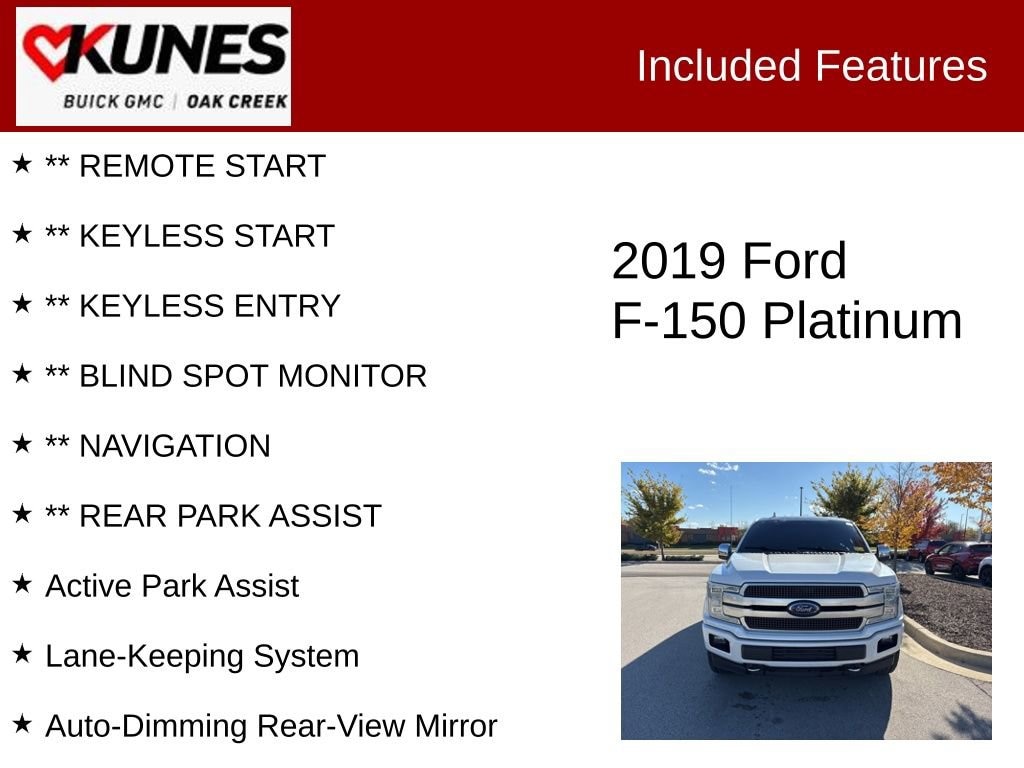 Used 2019 Ford F-150 Truck SuperCrew Cab
