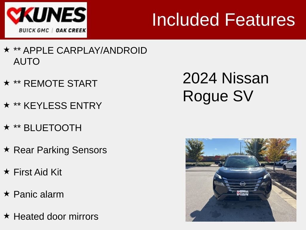 Used 2024 Nissan Rogue SV SUV