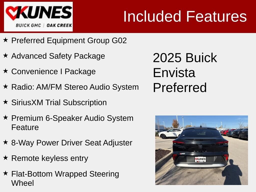 New 2025 Buick Envista Preferred SUV